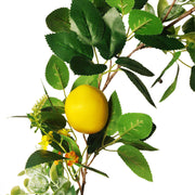 72 Inch Artificial Fruit Garland with Lemon, Spring Decor, Bulk Wholesale