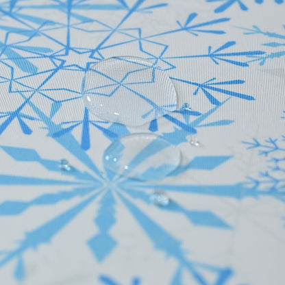 Bulk Waterproof Snowflake Pattern Tablecloth Suitable for Wedding and Holiday Party Decoration Wholesale
