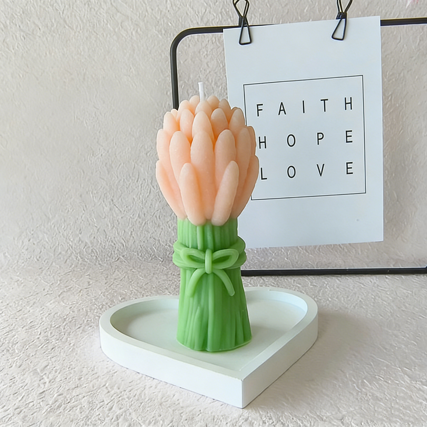 Tulip Bouquet Scented Candle (3 Sizes) - Ins Vibe Valentine's Day Gift Flower Candle Cup