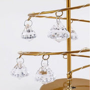 Christmas Tree Tabletop Lamp Crystal Night Light Bulk Home Decoration