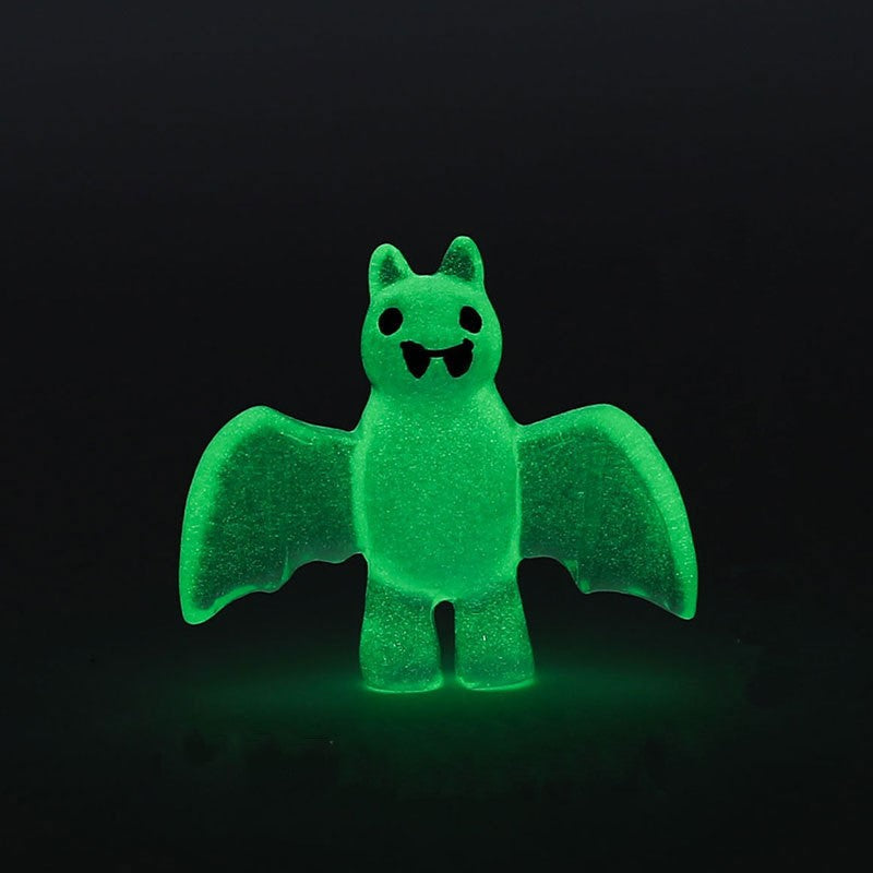 Halloween Decorations Glow-in-the Dark Fairy Garden Statues Miniature Spooky Tree Spirits for Miniature Landscape Decor