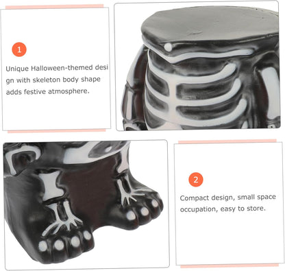 Bulk Halloween Skeleton Cake Stand Plastic Skeleton Frame Base for Cake Decorations Perfect for All Occasions Wholesale