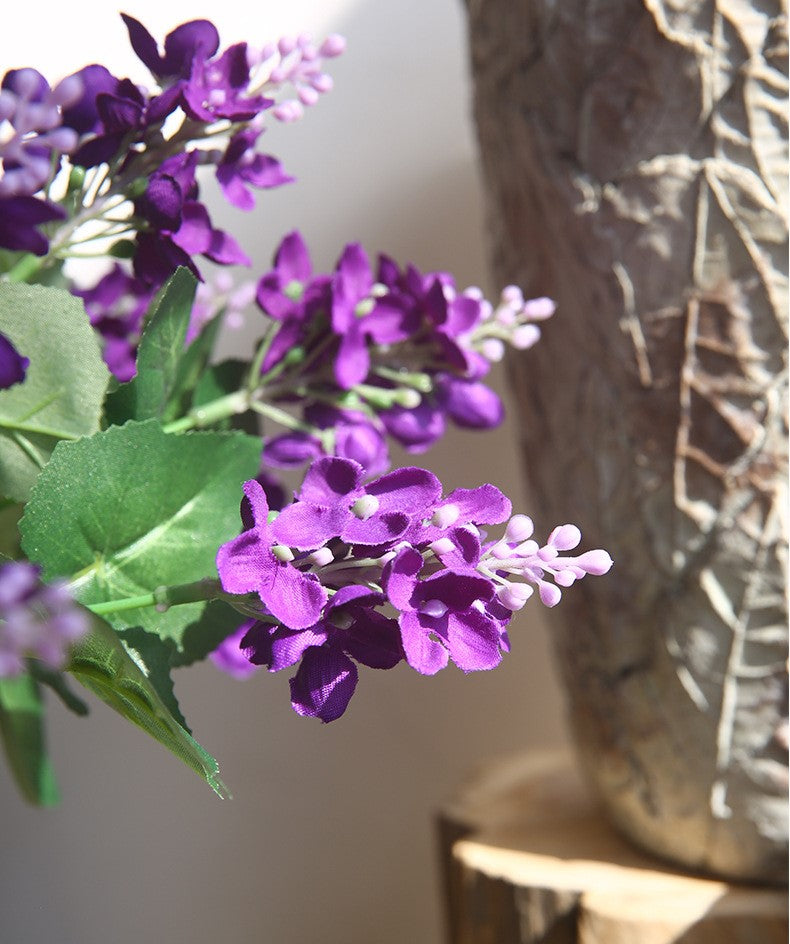 12 Inch Artificial Hyacinth Bush, Bulk Wholesale, Silk Flowers, Multiple Stems