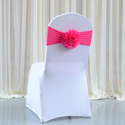 Bulk 10 Pcs Organza Bow Chair Sashes for Banquet Parties Decoration Wholesale