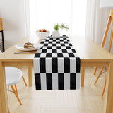 Bulk 2 Pcs Bohemia Flax Strip Table Runners Suitable for Wedding Party Festive Indoor and Outdoor Decoration Wholesale