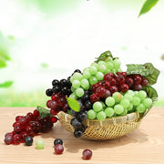 Artificial Grapes Cluster 10 Pcs Bulk Decorative Silk Grape Bundles for Wedding Party Home Decor