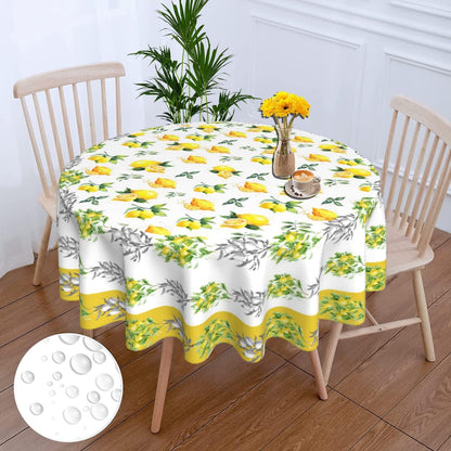 Bulk 60 Inch Round Tablecloth Stain Resistant Polyester Table Cover for Kitchen Dining Buffet Parties and Camping Mandala Design Wholesale