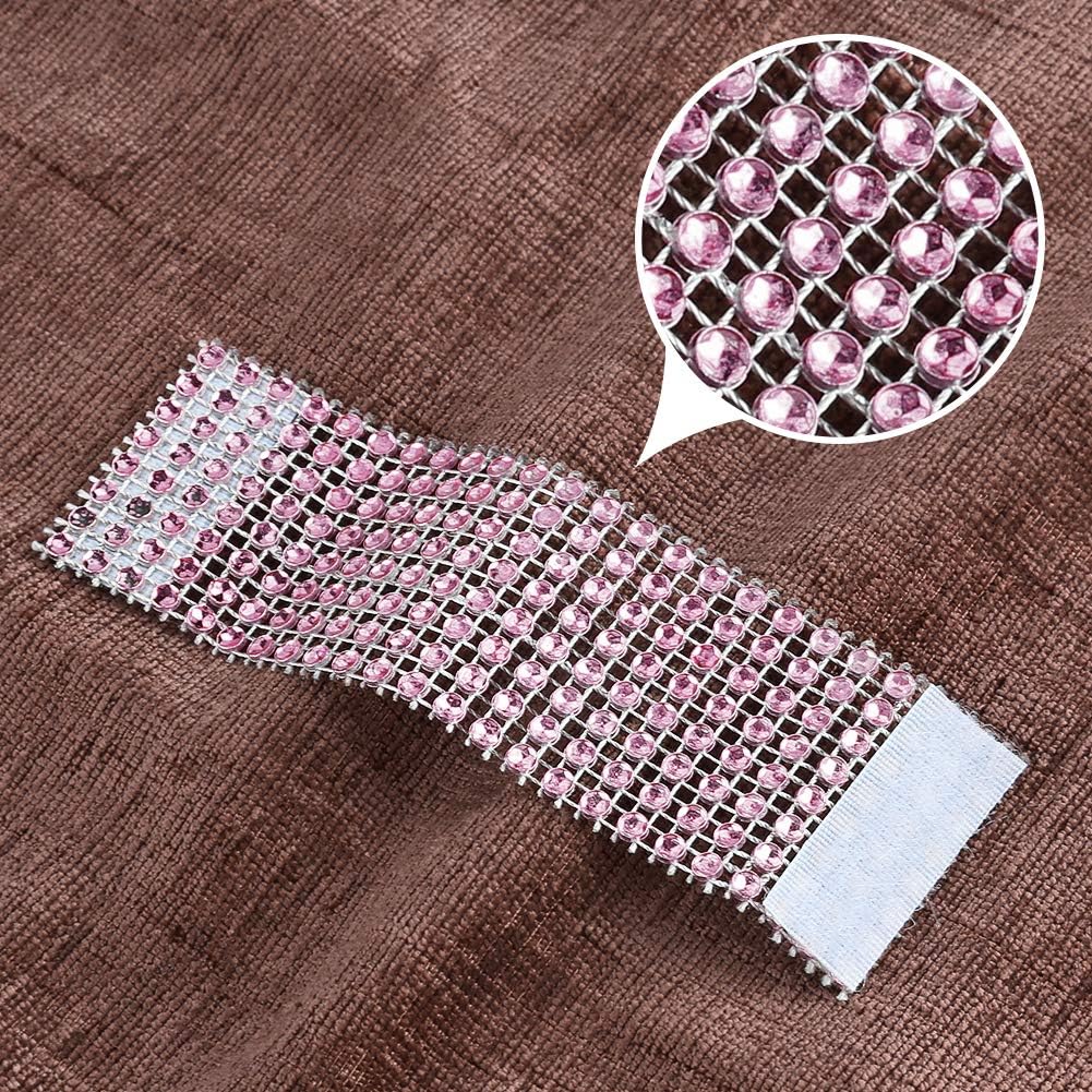 Bulk 50 Pcs Water Diamond Napkin Rings: Sparkling Decor for Table Settings Weddings Dinners Holiday Parties and Family Gatherings Wholesale