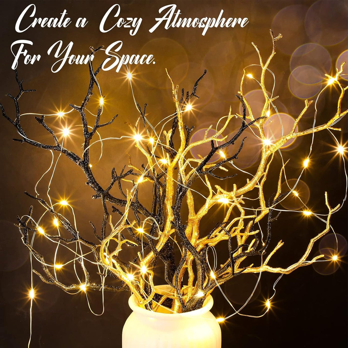 Bulk 10 Pcs Artificial Antler Shaped Manzanita Branches for Wedding Table Decor and Parties Wholesale