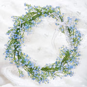Artificial Baby's Breath Flowers, 10 Stems, White, Silk, Realistic Look for Wedding Bouquets and Centerpieces