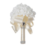 Bulk 6" Foam Rose Bouquets Wedding Bouquets for Bride & Bridesmaids Wholesale