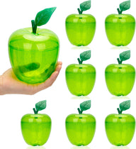Bulk Large Clear Apple Containers Candy Toy Fillable Jars Back to School Teacher Gifts Wedding Ornaments Christmas Decorations Wholesale