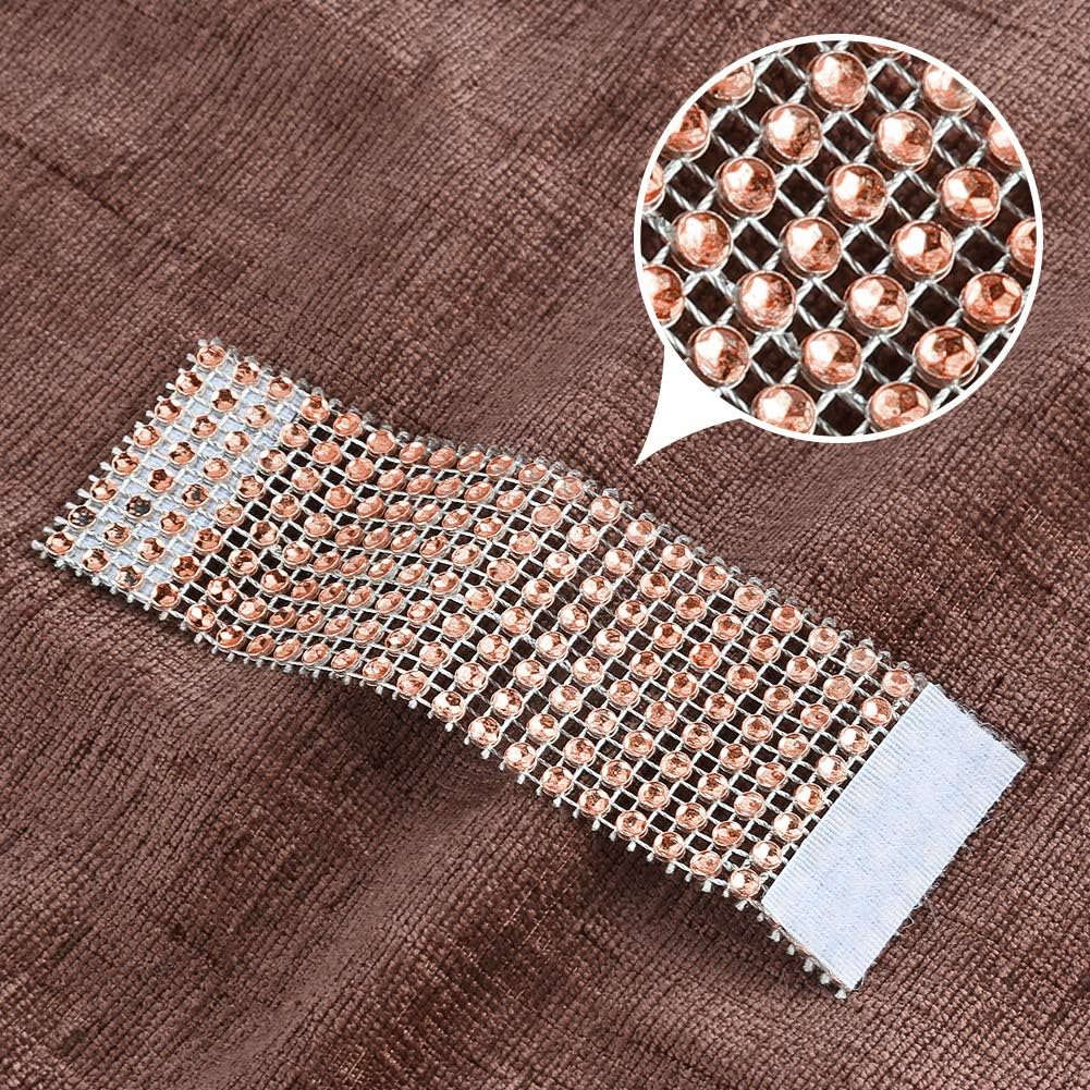 Bulk 50 Pcs Water Diamond Napkin Rings: Sparkling Decor for Table Settings Weddings Dinners Holiday Parties and Family Gatherings Wholesale