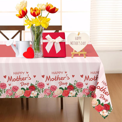 Bulk Vibrant Rainbow Disposable Tablecloth 54x108 Inches Ideal for Birthday Parties Buffets Disco and Mermaid Themed Decor Wholesale