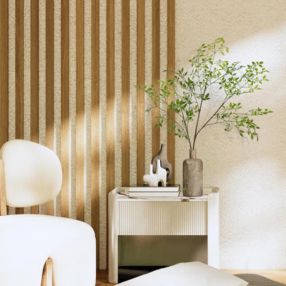 Artificial Nandina Stems, 43.3" Tall Faux Greenery Branches for Venue Styling & Event Decor