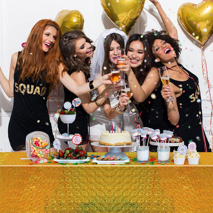 Bulk Vibrant Rainbow Disposable Tablecloth 54x108 Inches Ideal for Birthday Parties Buffets Disco and Mermaid Themed Decor Wholesale