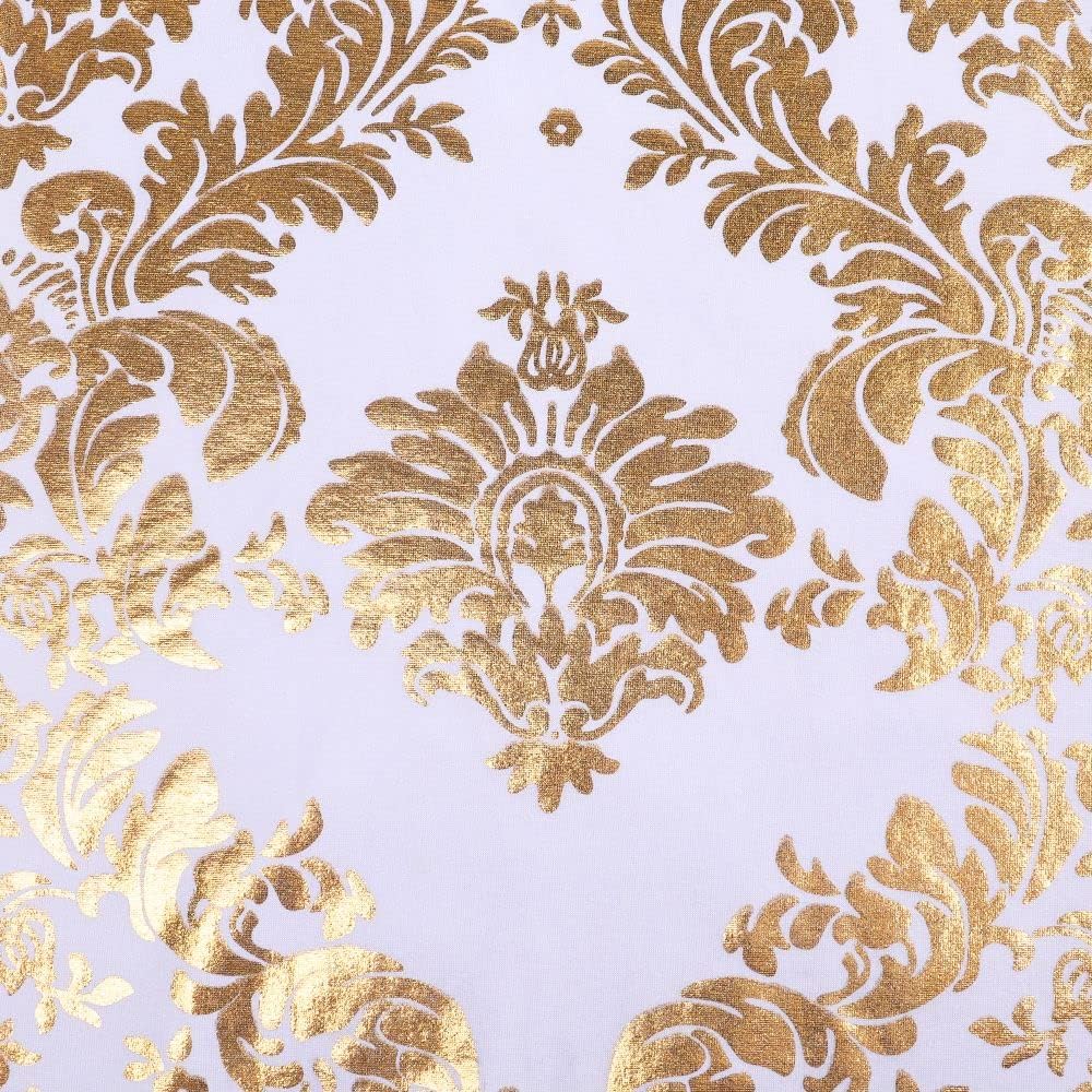 Bulk Golden Flower Print Brown Chair Cover Removable Washable Elastic Stretch Suitable for Banquets Weddings and Home Decor Wholesale