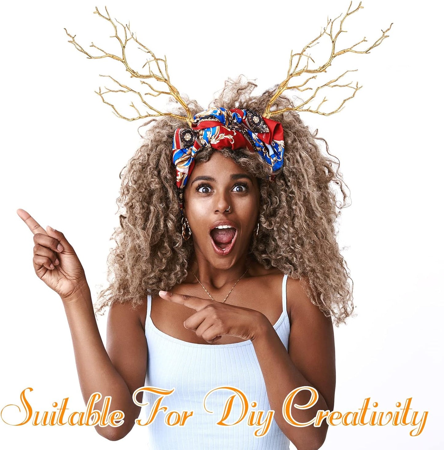 Bulk 10 Pcs Artificial Antler Shaped Manzanita Branches for Wedding Table Decor and Parties Wholesale