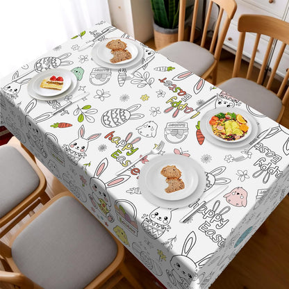 Bulk Vibrant Rainbow Disposable Tablecloth 54x108 Inches Ideal for Birthday Parties Buffets Disco and Mermaid Themed Decor Wholesale