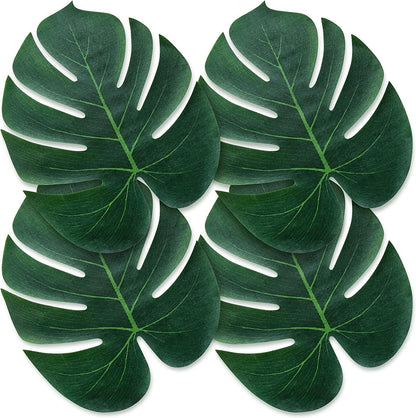 Bulk 50 Pcs Hawaiian Leaf Table Mats Perfect for Summer Parties Weddings and More Wholesale