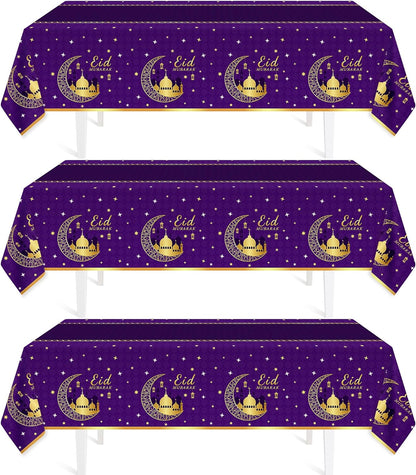 Bulk Vibrant Rainbow Disposable Tablecloth 54x108 Inches Ideal for Birthday Parties Buffets Disco and Mermaid Themed Decor Wholesale