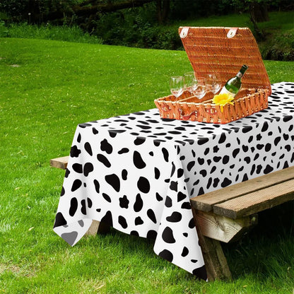 Bulk Waterproof Disposable Checkered Tablecloth 54 × 108 Inches Ideal for Outdoor Picnics Birthday Parties and Banquet Decoration Wholesale