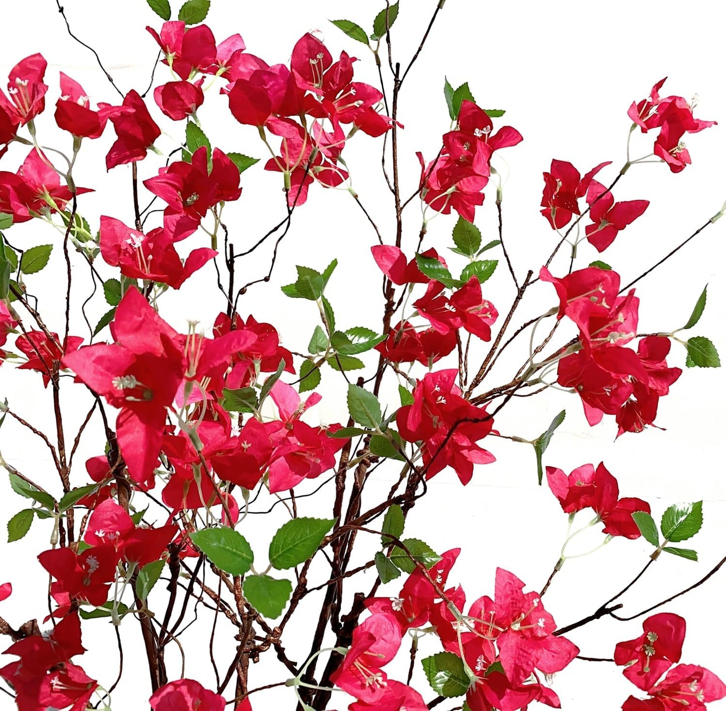Bulk 4 Pcs Premium Artificial Bougainvillea Flower Branches for Versatile Event and Party Decor Wholesale