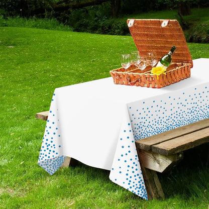 Bulk Waterproof Disposable Checkered Tablecloth 54 × 108 Inches Ideal for Outdoor Picnics Birthday Parties and Banquet Decoration Wholesale