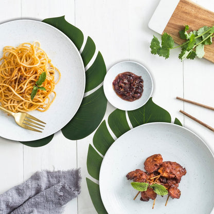 Bulk 50 Pcs Hawaiian Leaf Table Mats Perfect for Summer Parties Weddings and More Wholesale