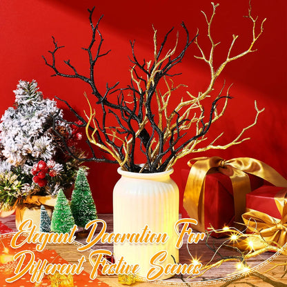 Bulk 10 Pcs Artificial Antler Shaped Manzanita Branches for Wedding Table Decor and Parties Wholesale