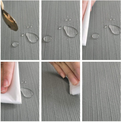 Bulk Solid Plaid Jacquard Spring Tablecloth Wrinkle and Water Resistant, Contemporary Woven Decorative Table Cover for Holiday Events Wholesale