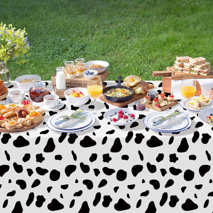 Bulk Waterproof Disposable Checkered Tablecloth 54 × 108 Inches Ideal for Outdoor Picnics Birthday Parties and Banquet Decoration Wholesale