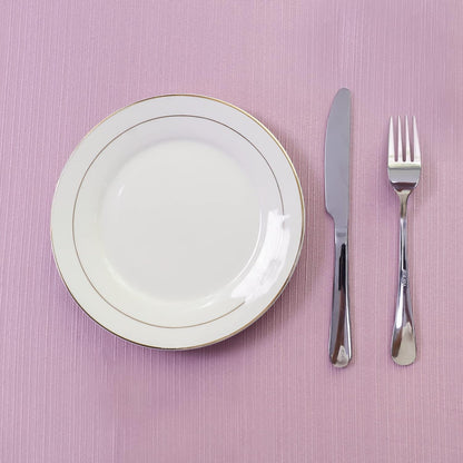 Bulk Solid Plaid Jacquard Spring Tablecloth Wrinkle and Water Resistant, Contemporary Woven Decorative Table Cover for Holiday Events Wholesale