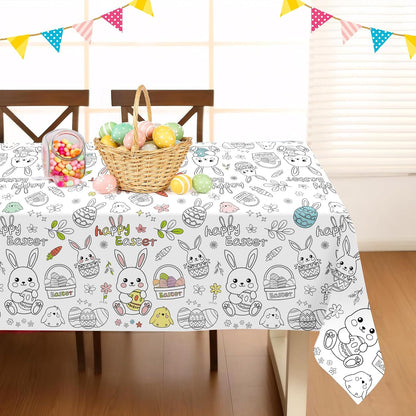 Bulk Vibrant Rainbow Disposable Tablecloth 54x108 Inches Ideal for Birthday Parties Buffets Disco and Mermaid Themed Decor Wholesale