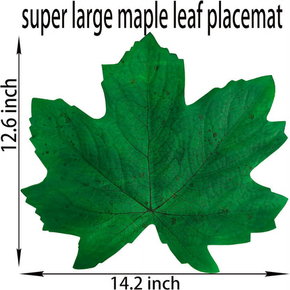 Bulk 50 Pcs Hawaiian Leaf Table Mats Perfect for Summer Parties Weddings and More Wholesale