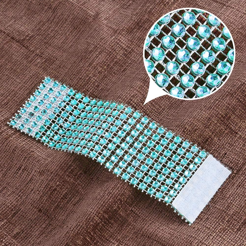 Bulk 50 Pcs Water Diamond Napkin Rings: Sparkling Decor for Table Settings Weddings Dinners Holiday Parties and Family Gatherings Wholesale