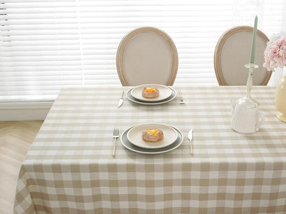 Bulk St. Patrick's Day Checkered Tablecloth Washable Buffalo Plaid with Tassel Suitable for Kitchen and Dining Room Decor Wholesale