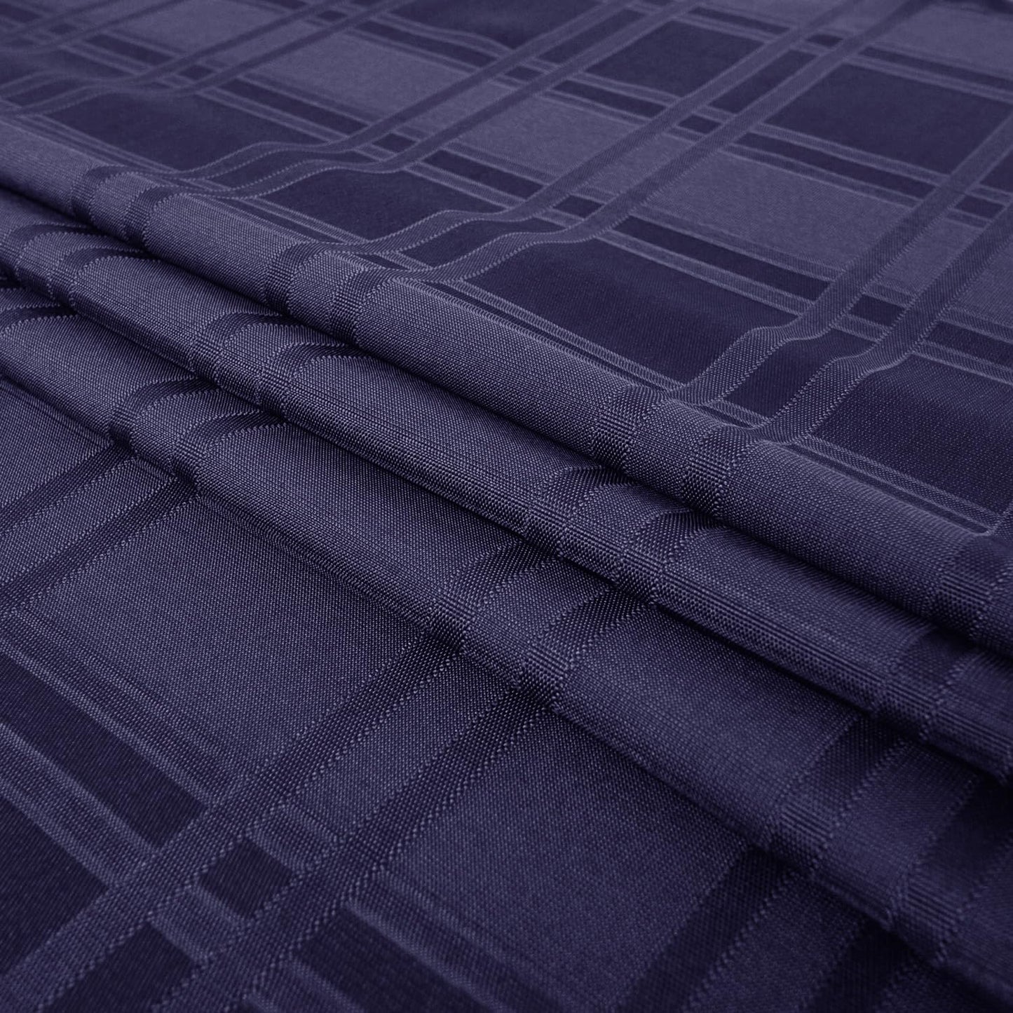 Bulk Solid Plaid Jacquard Spring Tablecloth Wrinkle and Water Resistant, Contemporary Woven Decorative Table Cover for Holiday Events Wholesale