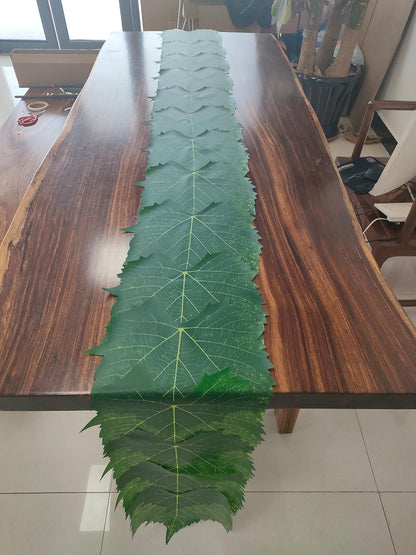 Bulk 50 Pcs Hawaiian Leaf Table Mats Perfect for Summer Parties Weddings and More Wholesale