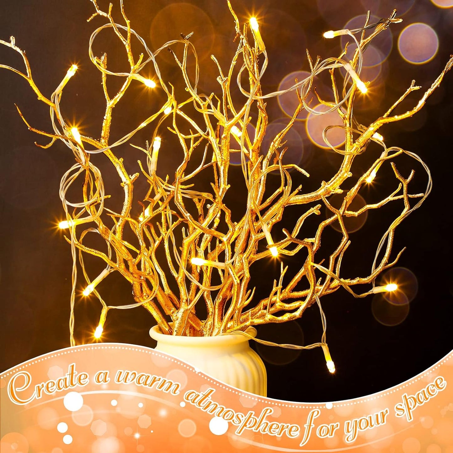 Bulk 10 Pcs Artificial Antler Shaped Manzanita Branches for Wedding Table Decor and Parties Wholesale