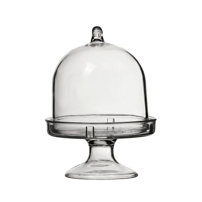 Bulk 12 Pack Clear Cake Stand Candy Treat Favor Boxes With Dome Cover for Birthday Wedding Holiday Party Supplies Wholesale