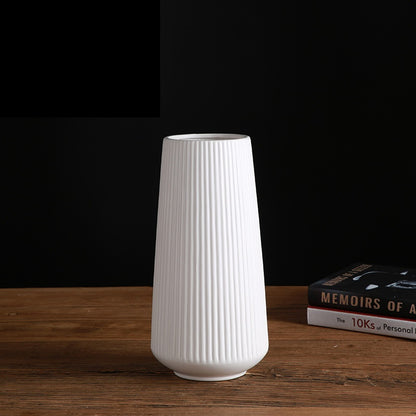 Bulk 2Pcs 12 Inch Ceramic Vase Modern Boho Vase for Home Weddings Decor Wholesale