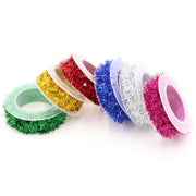 59 Inch Christmas Tinsel Garland, Shiny Twist, Bulk Quantity, Holiday Decoration