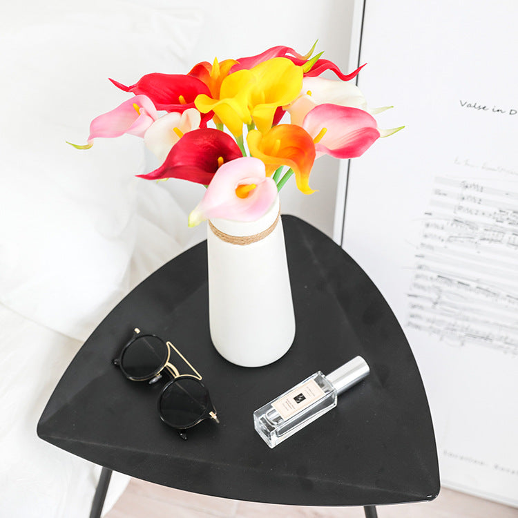 13 Inch Calla Lily Artificial Flowers 10 Pcs Silk Real Touch Lilies Arum Lily Bulk
