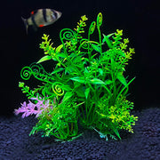 8 Pack Artificial Aquarium Plants for Fish Tank Landscaping, Underwater Decor, Bulk Set