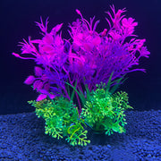 8 Pack Artificial Aquarium Plants for Fish Tank Landscaping, Underwater Decor, Bulk Set