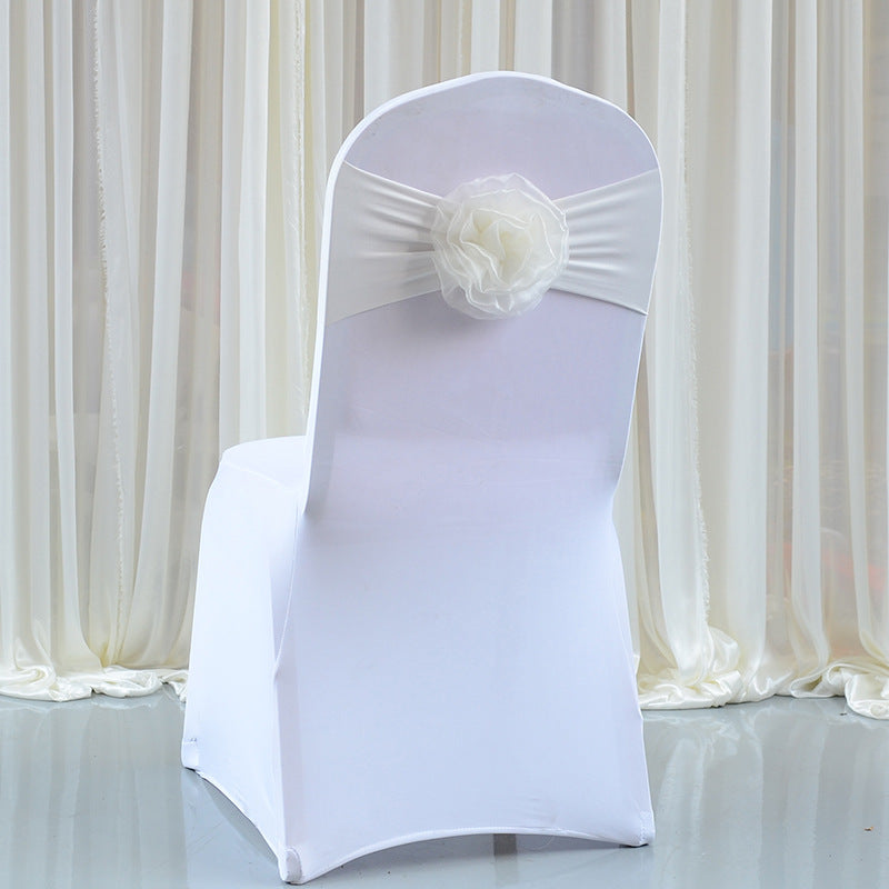 Bulk 10 Pcs Organza Bow Chair Sashes for Banquet Parties Decoration Wholesale