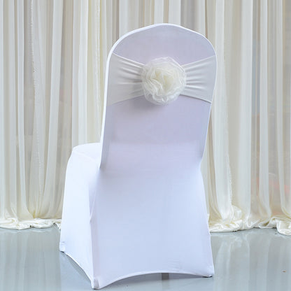 Bulk 10 Pcs Organza Bow Chair Sashes for Banquet Parties Decoration Wholesale