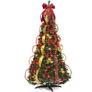 Artificial Christmas Tree Decoration for Home – Lush Green Pine, 4ft Tall