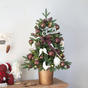 Christmas Tabletop Ornament 26 Inch Artificial Decorative Holiday Accent